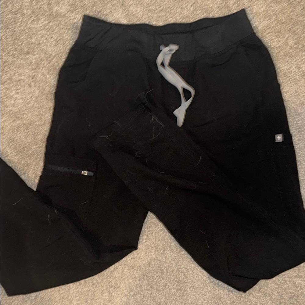 Black FIGS Scrub pants